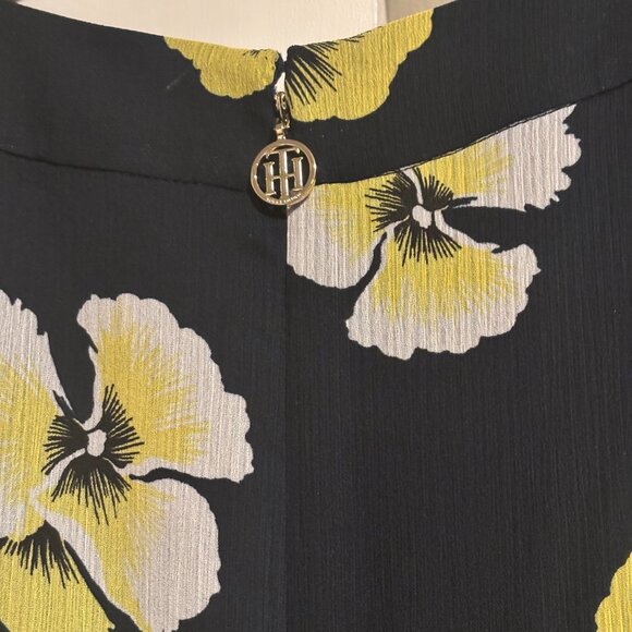 Tommy Hilfiger Women's Chiffon Midi Dress Size 14 - Picture 8 of 16